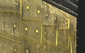 Corte de placa de 1_4 en Latón